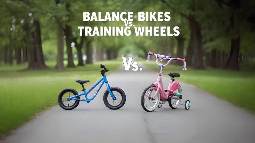 Balance Bikes vs Training Wheels
