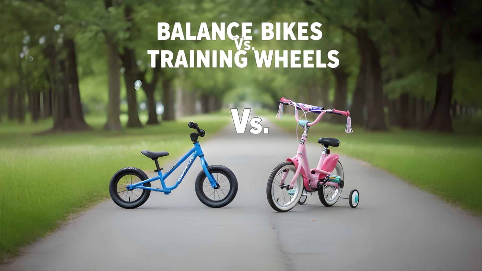 Balance Bikes vs Training Wheels