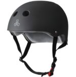 Triple 8 Dual Certified Sweatsaver Helmet black color
