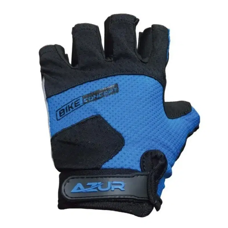 Azur Kids Bike Gloves Blue/Black