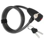 Coiled Cable Bike Lock with Key 120cm with keys