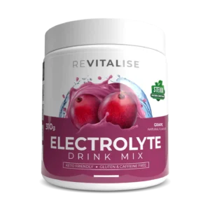 Revitalise Zero Sugar Electrolyte Drink Mix 310g _ Grape Flavour
