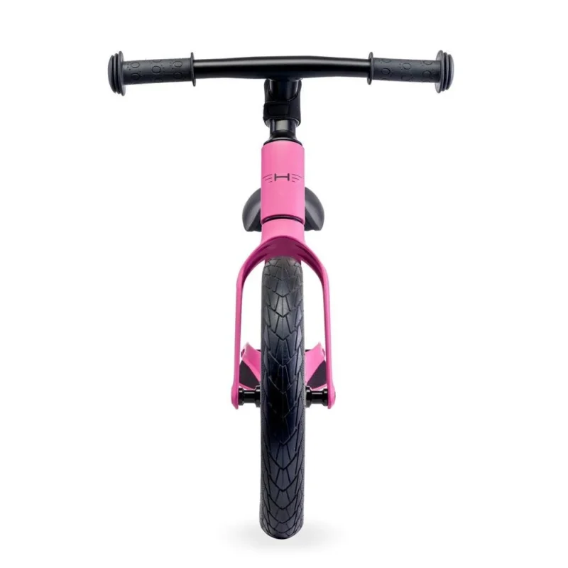 Top view of 12 inch Hornit Airo Balance Bike for Toddlers_Flamingo Pink colour