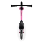 Top view of Flamingo Pink Airo 12 inch Balance Bike for Toddlers