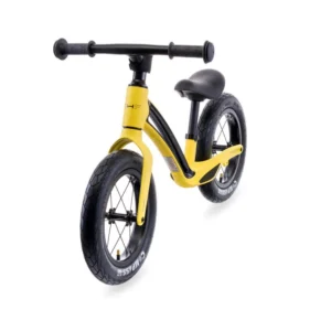 Front view of Airo 12 Inch Balance bike for Toddlers_yellow colour