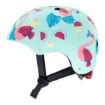 Hornit Flamingo Bike Helmet for Kids with LED Safety Lights