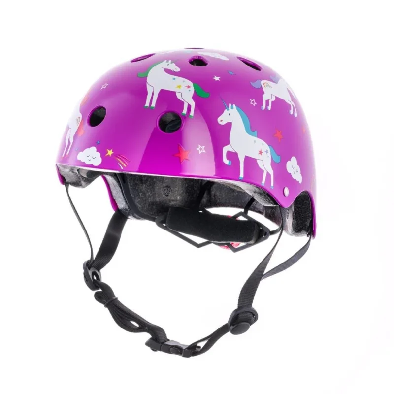 Hornit Unicorn Pattern Bike Helmet with LED Lights