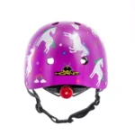 Rear view of Unicorn Kids Helmet