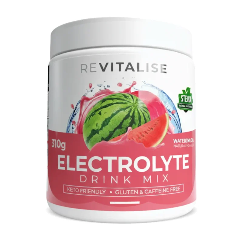ReVitalise Zero Sugar Electrolyte Drink Mix - Watermelon Flavor - 90 Servings