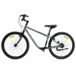 kidvelo-rookie-24-convertible-balance-bike-graphite-grey-balance-mode-left-side-view-xchange-sports-australia