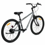 kidvelo-rookie-24-convertible-balance-bike-grey-balance-mode-rear-three-quarter-view-xchange-sports-australia